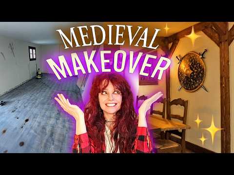 I made a SECRET fantasy tavern in my basement