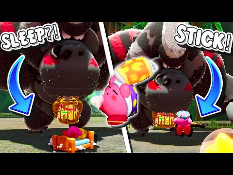 What is the WEAKEST Attack in Kirby and the Forgotten Land?!