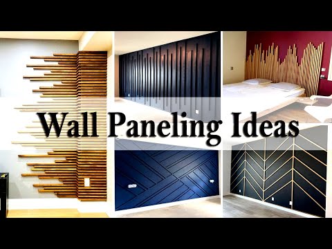 Wooden Geometric Wall Panels Ideas For Any Room