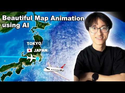 How to Make Travel Map Animations using AI (Free, Fast, Easy)