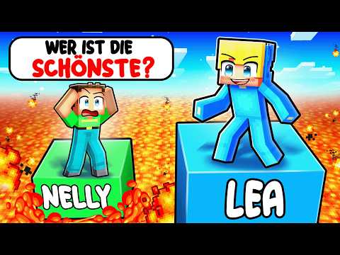 Minecraft, aber RICHTIGE Antworten RETTEN dich!