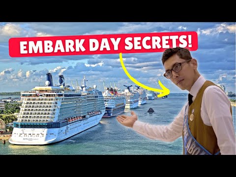 What Smart Cruisers All Do On Cruise EMBARKATION DAY