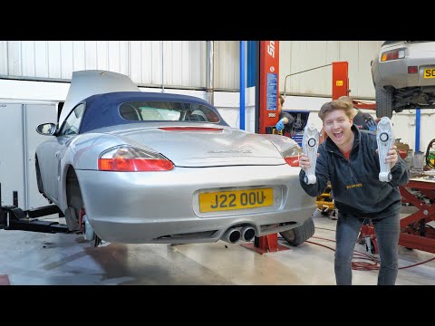 Suspension overhaul for my 'cheap' 986 Porsche Boxster S