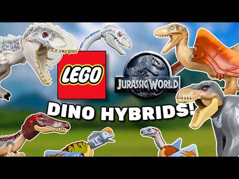 I Built the CRAZIEST LEGO Dino Hybrids🦖😱