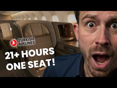 21 HOURS on Turkish Airlines Business Class! Possibly The Best Value for Money Business Class?