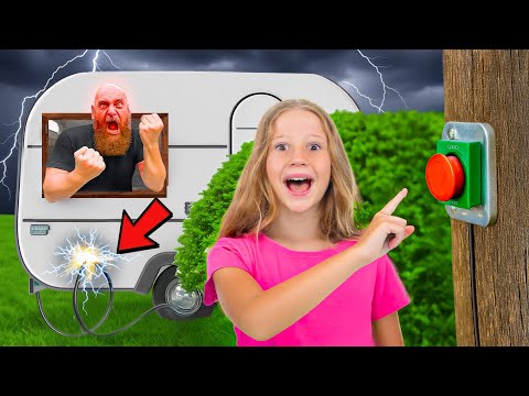 Nastya ve arkadaşları bir partide ve öfkeli bir komşuyla arkadaş oluyorlar