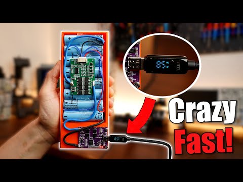 My Power Bank Rivals Commercial Ones?! Super Fast! (DIY or Buy)