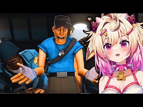 What Is TF2?  Rosiebellmoo Reacts To "Meet The Team"