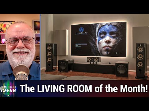 Awesome Living Room - "Home Theater" of the Month