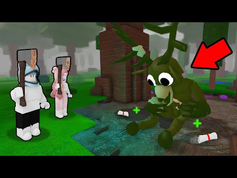 [Roblox] Something incredible happened when I treated a seriously injured deer!! "99 Nights in th...