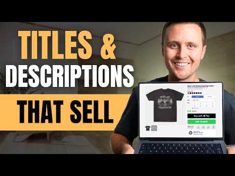 How to Write Print On Demand Titles & Descriptions That Sell