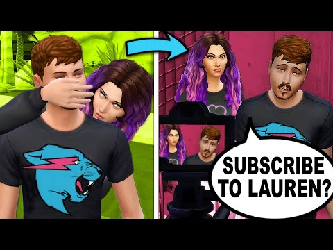 I Forced Famous YouTubers to Make Videos with Me By Kidnapping Them ...in The Sims 4
