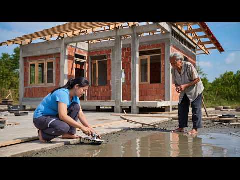 Young woman REVITALIZES elderly woman's house after 136 days | by @Hoàng Thị Chiển