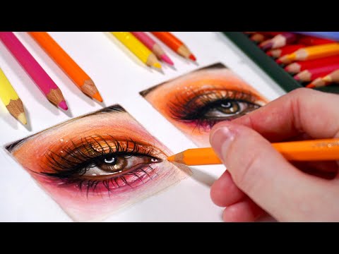 COLORED PENCILS vs WATERCOLOR PENCILS for Drawing Realism | Which is Better?
