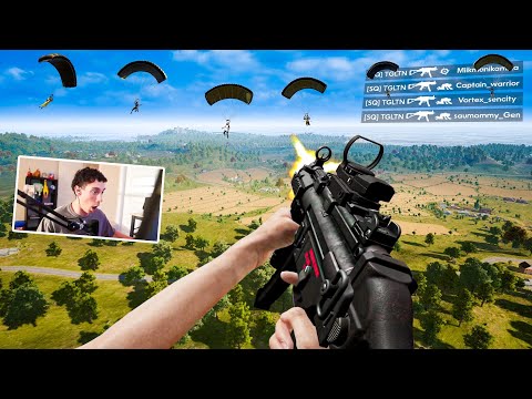 I Played 1-MAN-SQUADS on the Hardest server in PUBG...