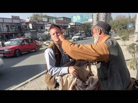 $1000 USD Street Shave in Kabul, Afghanistan 🇦🇫