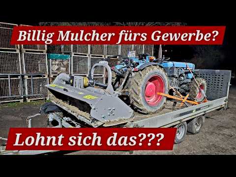 From pallet to field / My new Jansen EFGCH 175 mulcher