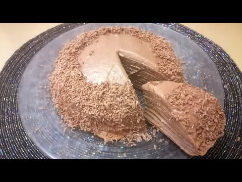 Шоколадный БЛИННЫЙ ТОРТ