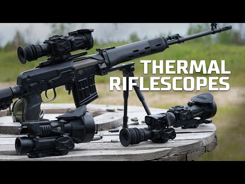 Thermal rifle scopes