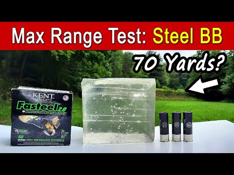 What Is The Max Range For Steel BB Shot? | TESTED