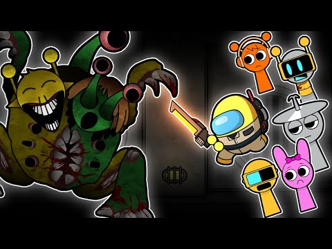 SPRUNKI Horror Vineria &amp;  Horror Simon vs GHOSTBUSTERS  EP.2 I Among Us Animation