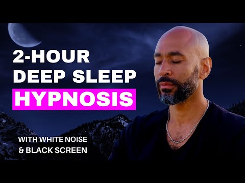 Deep Sleep Hypnosis, Guided Sleep Meditation | White Noise