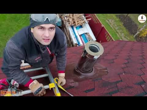 Дымоход через крышу. Надёжно, быстро, безопасно - за 5 минут.