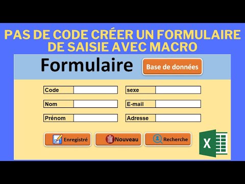 no code create an input form with macro