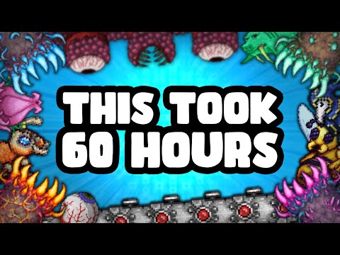 Getting Every Terraria Achievement On MASTER MODE