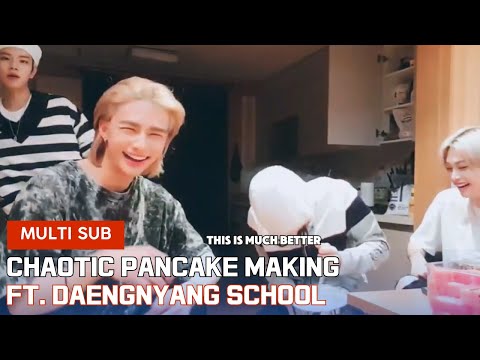 Stray Kids Chaotic Pancake Making ft. Daengnyang School EP 7 (26.7.2020)