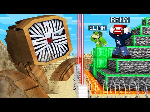 BENX PYRAMIDE gegen 800 METER SAND WURM 🌴 (Minecraft)