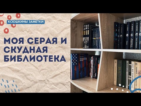 МОЯ СЕРАЯ И СКУДНАЯ БИБЛИОТЕКА.