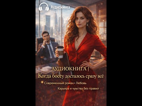 💼 АУДИОКНИГА Когда боссу досталось сразу всё✨Современный роман •Любовь •Карьера и чувства без правил