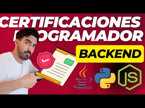 Las MEJORES CERTIFICACIONES 🚀 para PROGRAMADORES BACKEND en 2024 💻 Certificaciones para jUNIORS