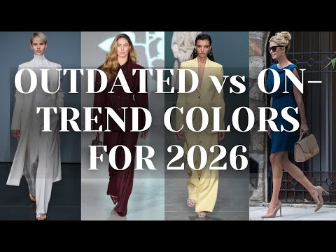 2026 Fashion Color Trends: 7 Colors That Are OUT and 10 That Are IN