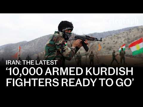 On Iran's border with the Kurdish fighters ready to invade: Sophia Yan dispatch
