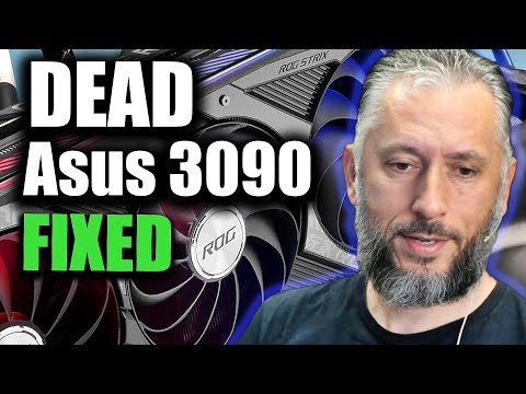 DEAD GPU from NYC Shop - Asus Strix 3090 OC No Image Repair