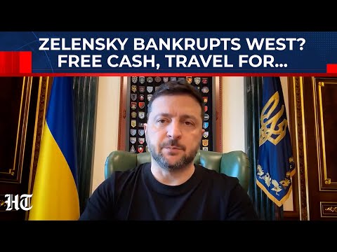 Zelensky's New Move To Bankrupt West? Free Cash, Travel For Ukrainians As War Gets Worse| Russia