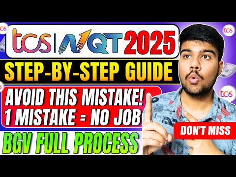 How to Fill TCS BGV Form Step-by-Step | Avoid These Mistakes!