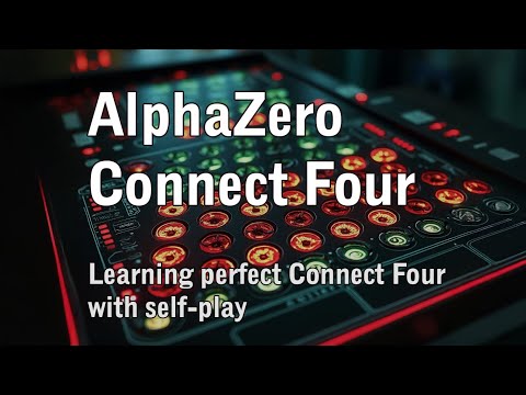 AlphaZero Connect Four (Monte Carlo Tree Search)