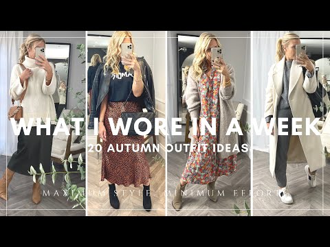 20 Autumn Outfits I Wore in a Week | Real Style for Everyday Women