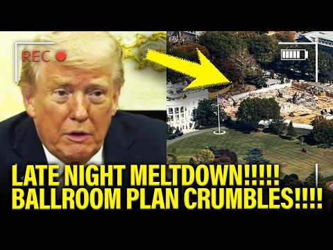Trump’s LIFE is CRUSHED as Ballroom BLOCKED FOR GOOD!!!!