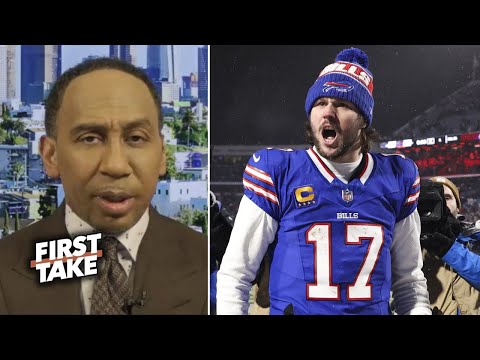 FIRST TAKE | Josh Allen is playing MVP to carry bad defense Bills to Super Bowl - Stephen A. Smith