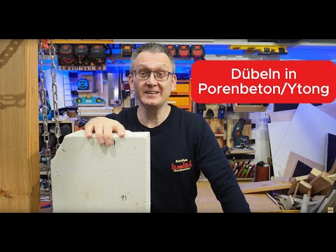 Test 2 in aerated concrete/YTONG with fischer anchors - light and shadow! | RPH