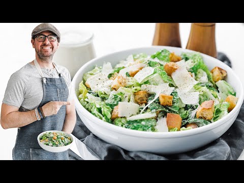 Classic Homemade Caesar Salad Recipe