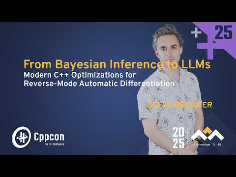 Optimize Automatic Differentiation Performance in C++ - Steve Bronder - CppCon 2025