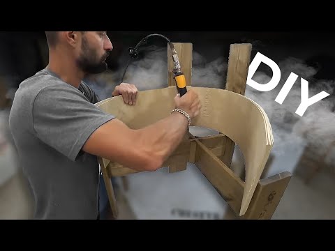 How to Make a Curved - Back Sculptural Chair That Turns Heads