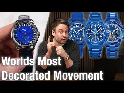NEW Zenith - The world's MOST decorated watch!