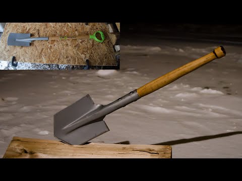 Making a Spetsnaz Shovel out of a Regular Garden Shovel.