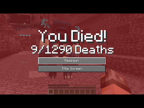 Speedrunning Every Possible Death in Minecraft!